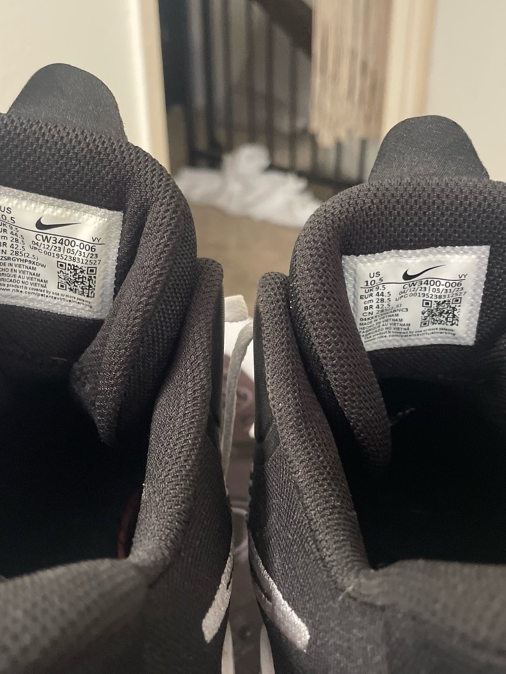 Nike KD Trey 5 IX black and white
